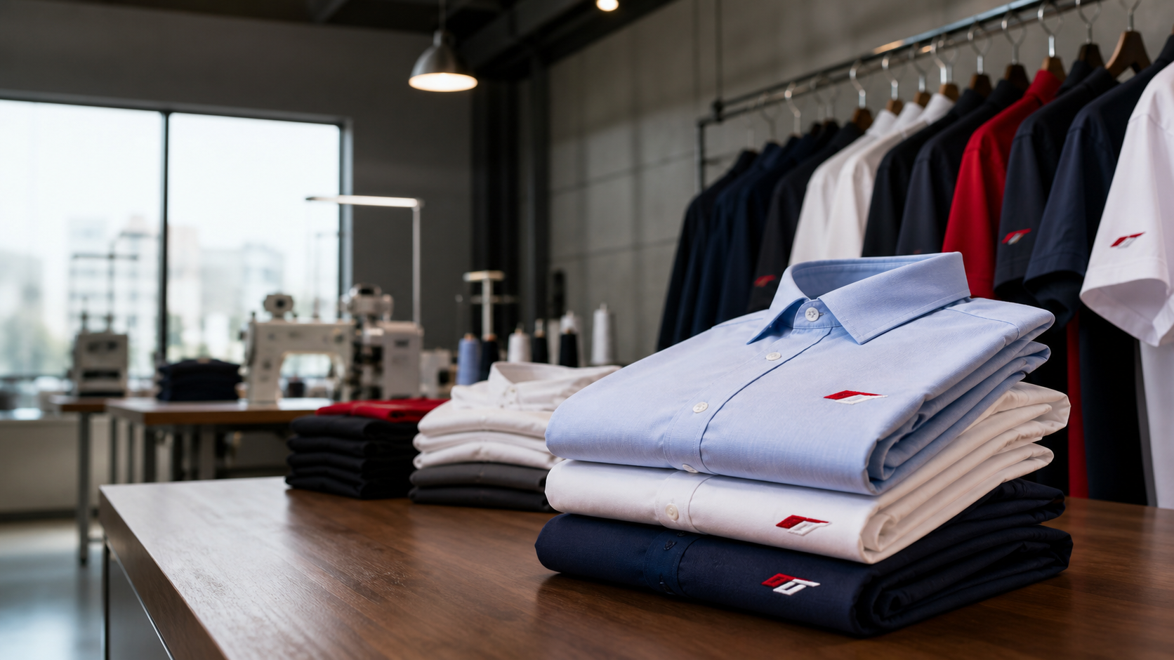 Camisas, polos y uniformes corporativos con bordado computarizado